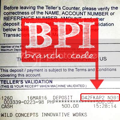 bpi ntp branch 1 location|BPI Branch Name and Codes List .